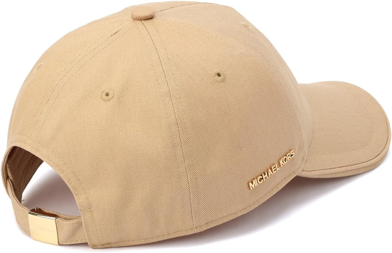 imageMichael Kors Womens Baseball Cap with Logo Stylish Hat ampamp Fashion AccessoryKhaki