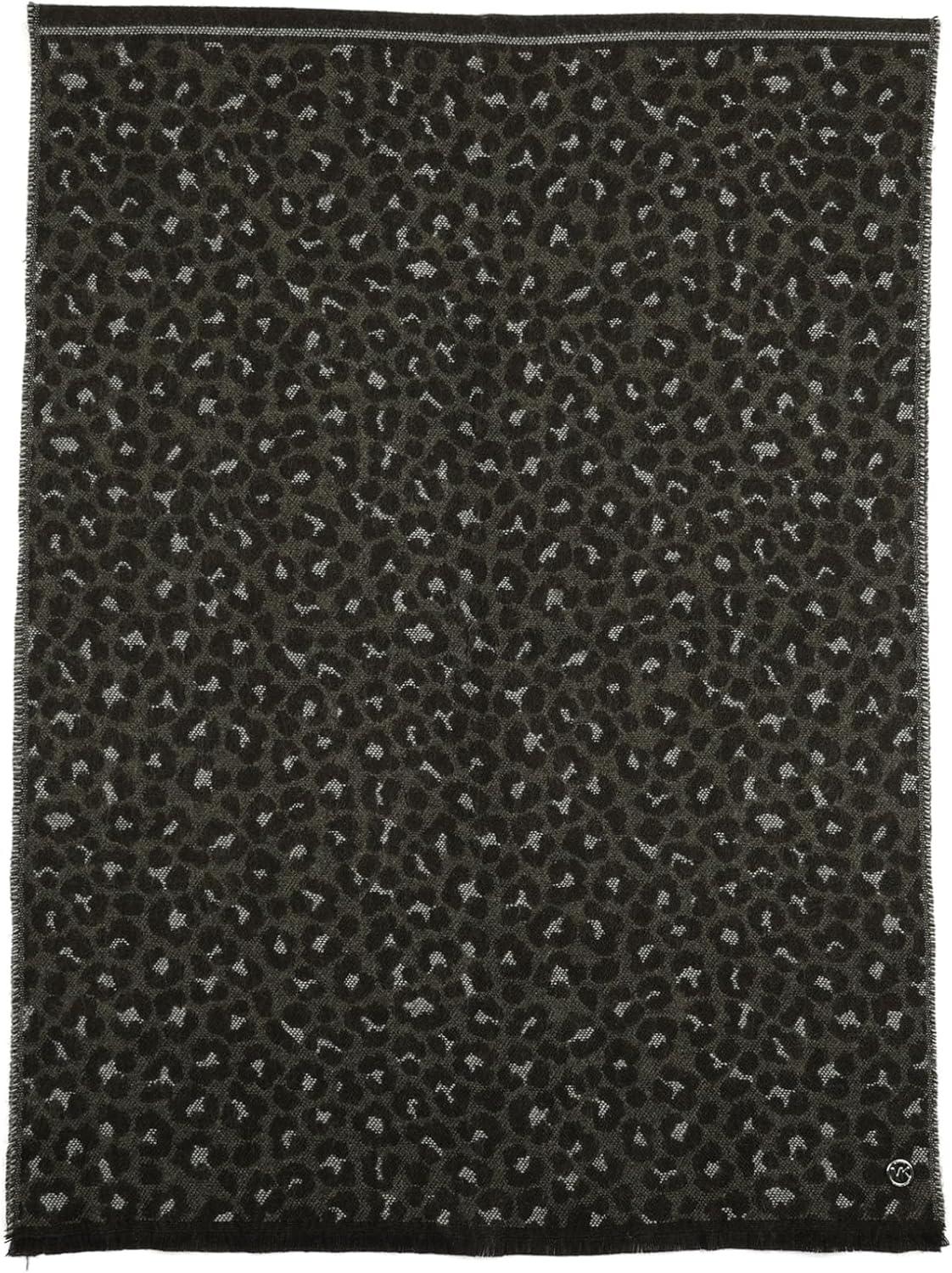 imageMichael Kors Womens Mixed Animal Wrap Stylish Fashion Accessory Scarf for ColdBlack Multi