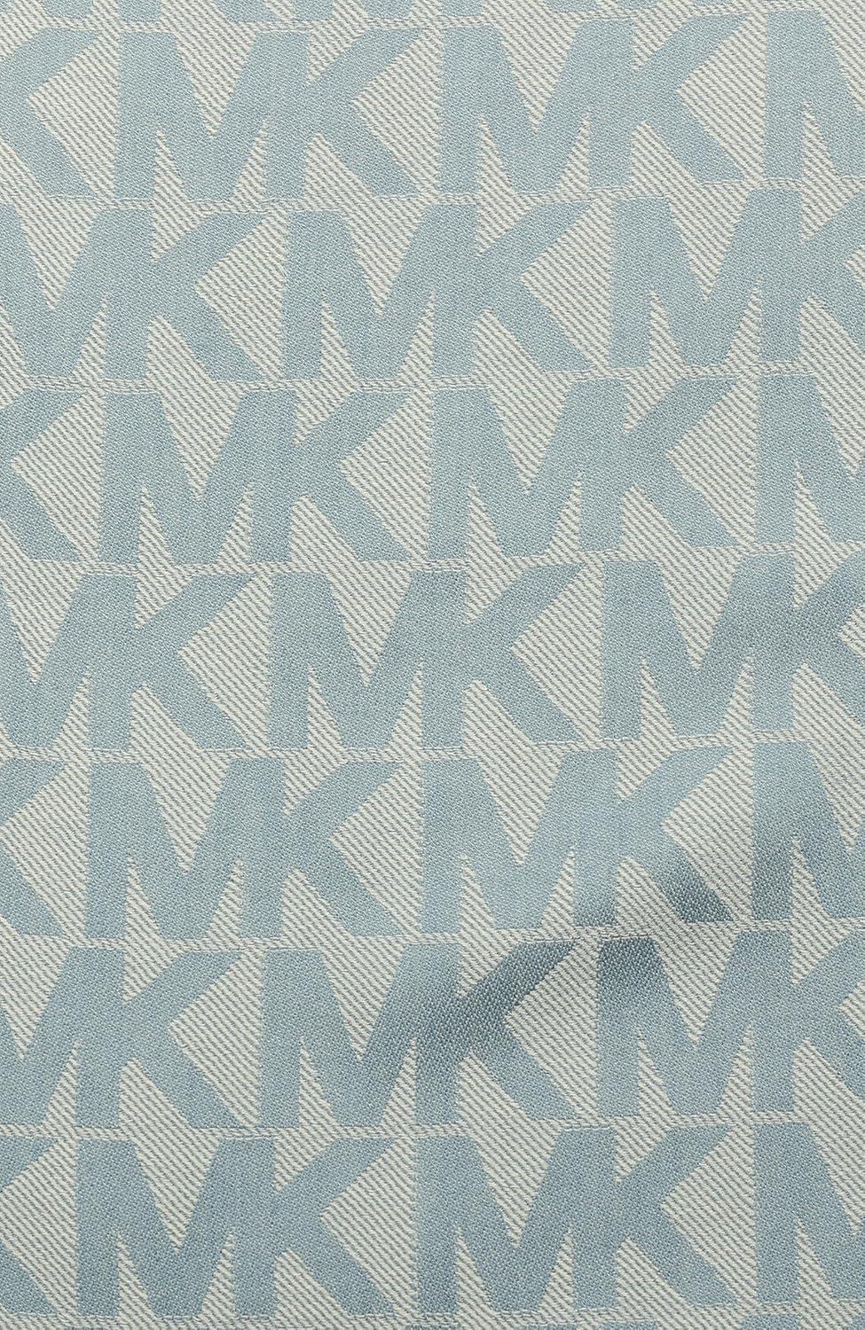imageMichael Kors womens Mk Charm Colorblocked Lws Scarf Stylish Fashion Accessory for Cold WeatherChambray