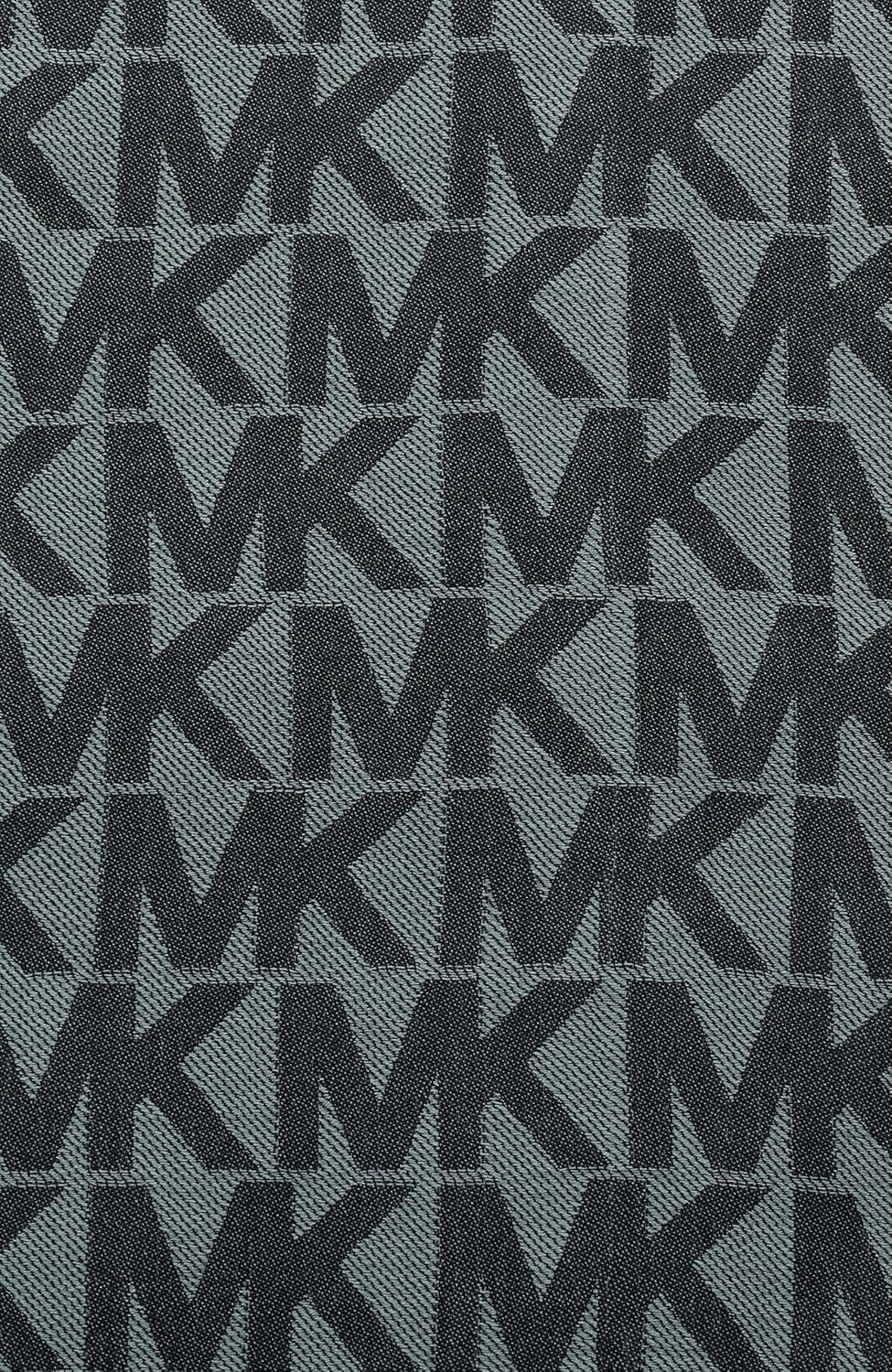 imageMichael Kors womens Mk Charm Colorblocked Lws Scarf Stylish Fashion Accessory for Cold WeatherMidnight
