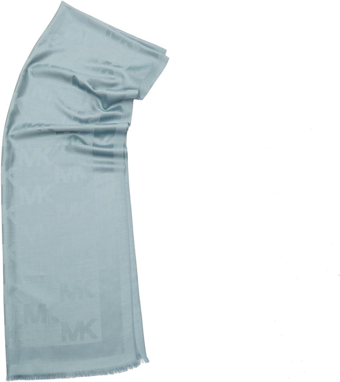 imageMichael Kors womens Stacked Full Scale Scarf Soft ampamp Stylish Fashion Accessory for Cold WeatherChambray