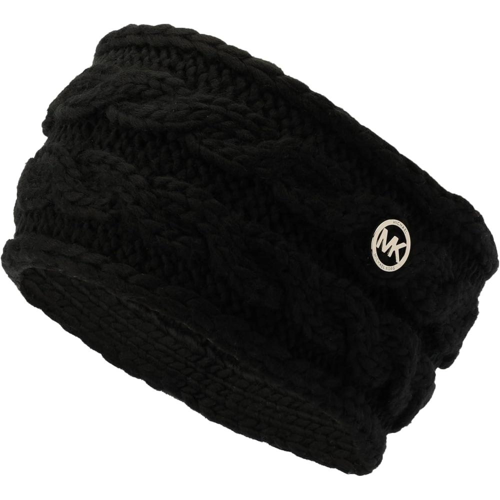 imageMichael Kors Womens Moving Cables Headband Stylish ampamp Warm Fashion Accessory