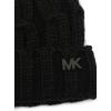 imageMichael Kors Mens V Cable Watch Cap Comfortable ampamp Warm Beanie ampamp Accessory Hat for Cold WeatherBlack