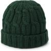 imageMichael Kors Mens V Cable Watch Cap Comfortable ampamp Warm Beanie ampamp Accessory Hat for Cold WeatherDark Emerald