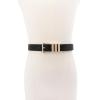 imageMichael Kors Womens 1 Inch Reversible Belt Stylish Fashion Accessory for Everyday WearBlackGold