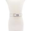 imageMichael Kors Womens 1 Inch Reversible Belt Stylish Fashion Accessory for Everyday WearOptic White
