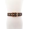 imageMichael Kors Womens 175 Inch Logo Belt with Grommets Stylish Fashion Accessory for Everyday WearBrown