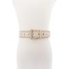 imageMichael Kors Womens 175 Inch Logo Belt with Grommets Stylish Fashion Accessory for Everyday WearLT SAND