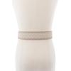imageMichael Kors Womens 175 Inch Logo Belt with Grommets Stylish Fashion Accessory for Everyday WearLT SAND
