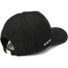 imageMichael Kors Womens Distressed Denim Baseball Cap Stylish Hat ampamp Fashion AccessoryBlack