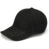 imageMichael Kors Womens Distressed Denim Baseball Cap Stylish Hat ampamp Fashion AccessoryBlack