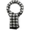 imageMichael Kors Womens Houndstooth Wrap Stylish Fashion Accessory Scarf for Cold Weather