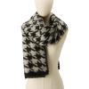imageMichael Kors Womens Houndstooth Wrap Stylish Fashion Accessory Scarf for Cold Weather