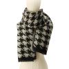 imageMichael Kors Womens Houndstooth Wrap Stylish Fashion Accessory Scarf for Cold Weather