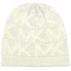 imageMichael Kors Womens Metallic Beanie ampamp Scarf Set Stylish ampamp Warm Fashion Accessories for Cold WeatherCream