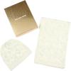 imageMichael Kors Womens Metallic Beanie ampamp Scarf Set Stylish ampamp Warm Fashion Accessories for Cold WeatherCream