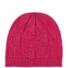 imageMichael Kors Womens Metallic Beanie ampamp Scarf Set Stylish ampamp Warm Fashion Accessories for Cold WeatherDeep Fuchsia