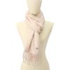 imageMichael Kors Womens Metallic Herringbone Wrap Stylish Fashion AccessorySoft Pink Metallic