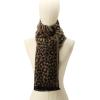 imageMichael Kors Womens Mixed Animal Wrap Stylish Fashion Accessory Scarf for ColdDark Camel Multi