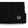 imageMichael Kors Womens Moving Cables Beanie Stylish Hat ampamp Fashion Accessory Cap for WomenBlack