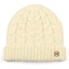 imageMichael Kors Womens Moving Cables Beanie Stylish Hat ampamp Fashion Accessory Cap for WomenCream