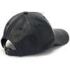 imageMichael Kors Womens Neoprene ampamp Leather Baseball Cap Stylish Hat ampamp Fashion AccessoryNavy