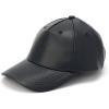 imageMichael Kors Womens Neoprene ampamp Leather Baseball Cap Stylish Hat ampamp Fashion AccessoryNavy