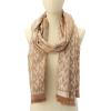 imageMichael Kors womens Mk Charm Colorblocked Lws Scarf Stylish Fashion Accessory for Cold WeatherCamel