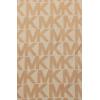 imageMichael Kors womens Mk Charm Colorblocked Lws Scarf Stylish Fashion Accessory for Cold WeatherCamel