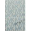 imageMichael Kors womens Mk Charm Colorblocked Lws Scarf Stylish Fashion Accessory for Cold WeatherChambray