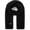 imageMichael Kors womens Moving Cables Scarf Stylish Fashion Accessory Ideal for Cold WeatherBlack