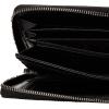 imageMichael Kors Jet Set Travel ContinentalSilverTone HardwareBlack