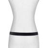 imageMichael Kors Womens 1 Inch Leather Belt with 3 Keepers Stylish Fashion Accessory for Everyday WearBlackGold