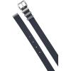 imageMichael Kors Womens 1 Inch Leather Belt with 3 Keepers Stylish Fashion Accessory for Everyday WearDark Chambray