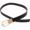 imageMichael Kors Womens 1 Inch Reversible to Saffiano Leather BeltBlackNavy
