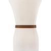imageMichael Kors Womens 1 Inch Reversible to Saffiano Leather BeltBrownLuggage