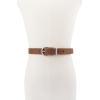 imageMichael Kors Womens 1 Inch Reversible to Saffiano Leather BeltBrownLuggage
