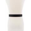 imageMichael Kors Womens 125 Inch Leather Belt Stylish Fashion Accessory for Everyday WearBlackGold