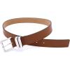 imageMichael Kors Womens 125 Inch Leather Belt Stylish Fashion Accessory for Everyday WearLuggage