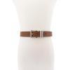 imageMichael Kors Womens 125 Inch Leather Belt Stylish Fashion Accessory for Everyday WearLuggage