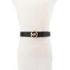 imageMichael Kors Womens 125 Inch Reversible Belt Stylish Fashion Accessory for Everyday WearBlackGold