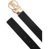 imageMichael Kors Womens 125 Inch Reversible Belt Stylish Fashion Accessory for Everyday WearBlackGold