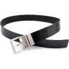 imageMichael Kors Womens 15 Inch Leather Reversible Belt Stylish Fashion Accessory for Everyday WearBlackSilver