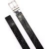 imageMichael Kors Womens 15 Inch Leather Reversible Belt Stylish Fashion Accessory for Everyday WearBlackSilver