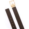 imageMichael Kors Womens 15 Inch Leather Reversible Belt Stylish Fashion Accessory for Everyday WearChocolateBrown