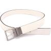 imageMichael Kors Womens 15 Inch Leather Reversible Belt Stylish Fashion Accessory for Everyday WearOptic White