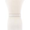 imageMichael Kors Womens 15 Inch Leather Reversible Belt Stylish Fashion Accessory for Everyday WearOptic White