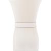 imageMichael Kors Womens 15 Inch Leather Reversible Belt Stylish Fashion Accessory for Everyday WearOptic White