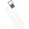 imageMichael Kors Womens 15 Inch Reversible Belt with Flattened Edge Stylish Fashion AccessoryOptic White