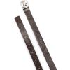 imageMichael Kors Womens 75 Inch Logo Skinny Belt Stylish Fashion Accessory for Everyday WearChocolate